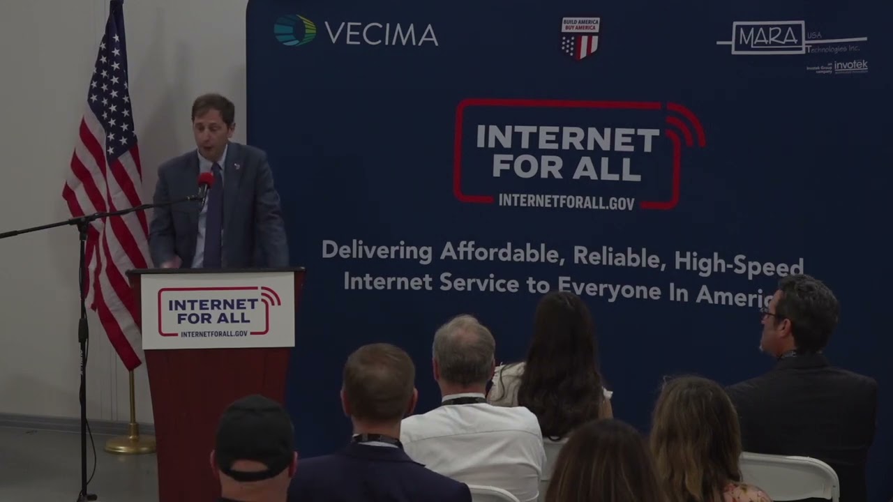 Vecima’s First U.S.-Made Fiber Products Roll Off Production Line at MARA Technologies USA ...