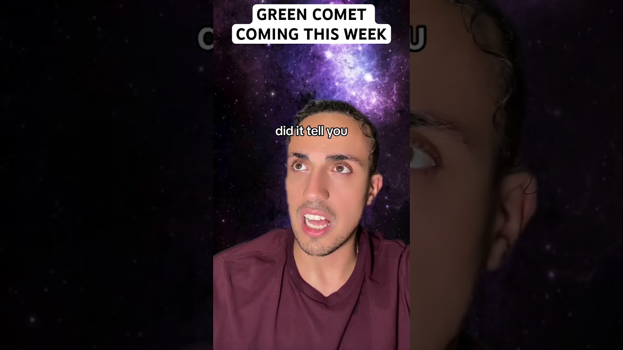 Green Comet Coming This Week