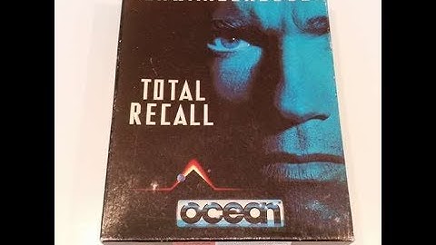 Total Recall (1990) - Commodore 64 Cassette C64 (Full Loading & Gameplay)