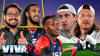 We Took On The USA Flag Football Team | VIVA TV