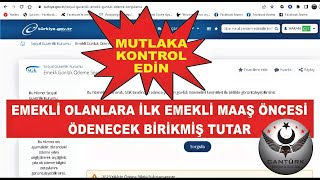 Eyt Emekli Maaş Öncesi Ödenecek Toplu Ödeme