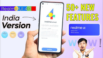 Realme UI 4.0 New Update | Official Indian Version New Features | Android 13 Features realme 10 Pro+