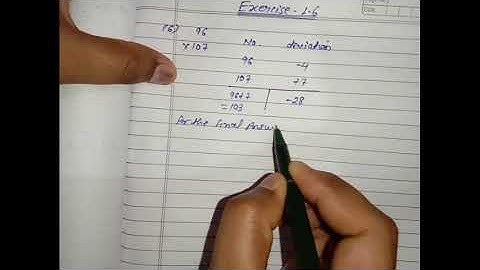 Class 9th SCERT (cha-1 - exe-1.6) using NIKHILAM  SUTRA
