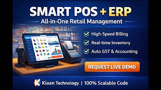 All-In-One Smart Pos With Integrated Erp Software 2026 Cloud Billing Inventory