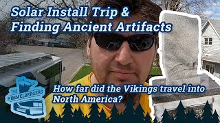 North Dakota Solar Install on Arctic Fox RV and exploring the Kensington Rune Stone Park by Himmelberger Bus 393 views 1 year ago 19 minutes