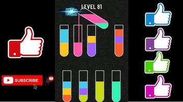 Water Sort Puzzle Level 81