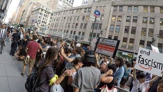Anti-ICE Protest at Amazon Books NYC @ 34th Street - July 31, 2018