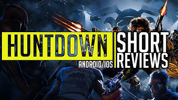HUNTDOWN: 80s Nostalgia Action Platformer | Short Mobile Gaming Reviews