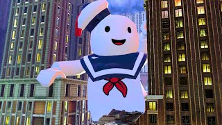 Ghostbusters Defeat Stay Puft Marshmallow Man The Destroyer Final Boss LEGO Dimensions screenshot 4