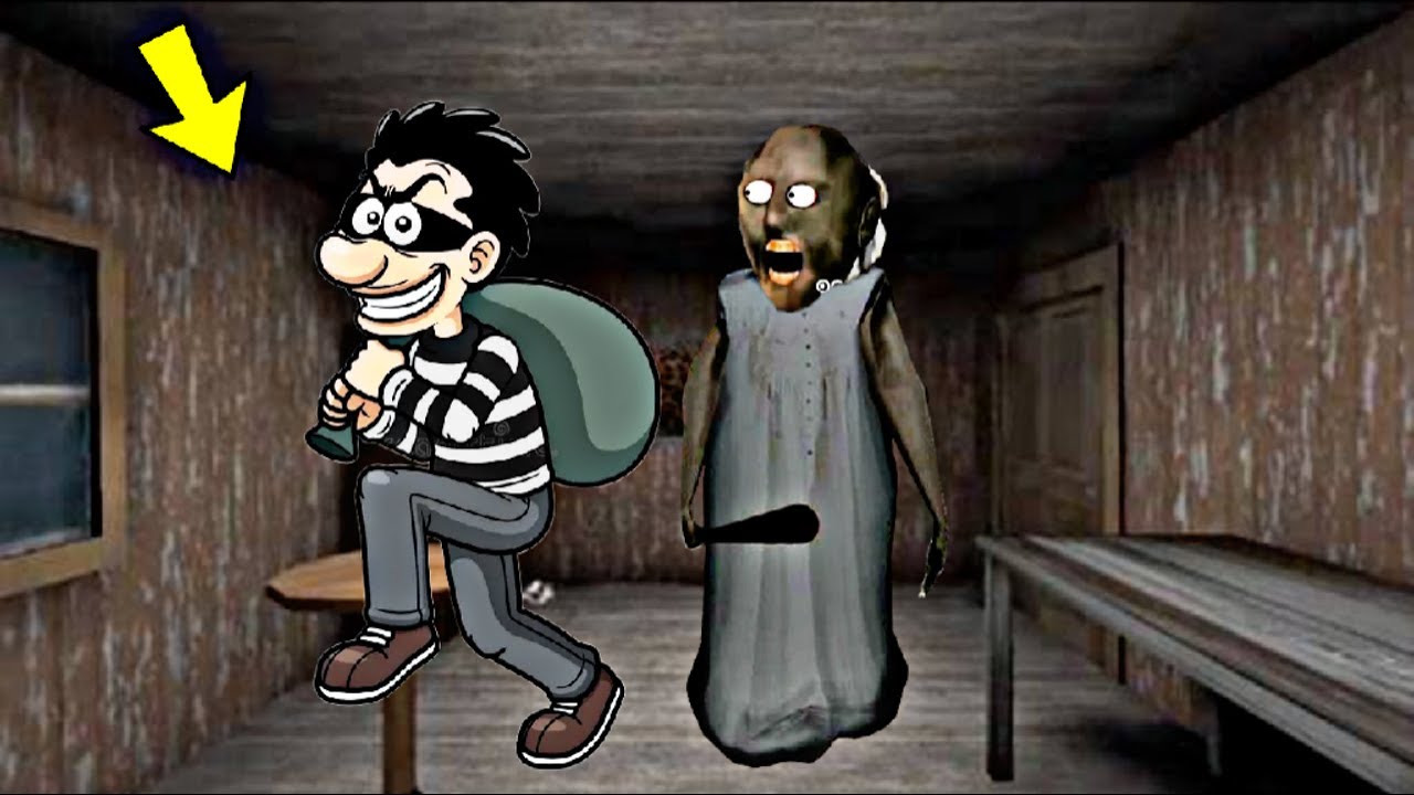 حرامي في بيت جراني l لعبة الجدة الشريرة جراني granny game