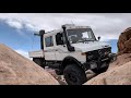 Unimog in Golden Crack Moab