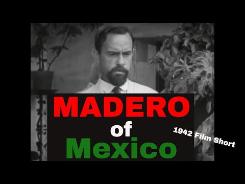 " MADERO OF MEXICO "  1942 SHORT DRAMATIC FILM   MEXICAN PRESIDENT FRANCISCO MADERO 53814