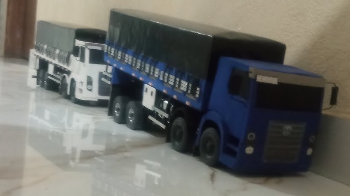 Scania + Bitrem em miniatura  Com certeza essa será a miniatura