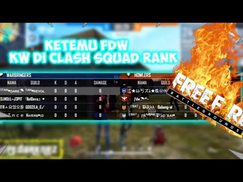 Ketemu Fdw Kw Di Mode Clash Squad Free Fire