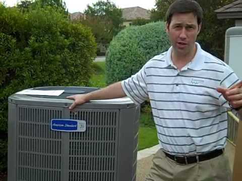 High Efficiency American Standard AC Compressors - YouTube