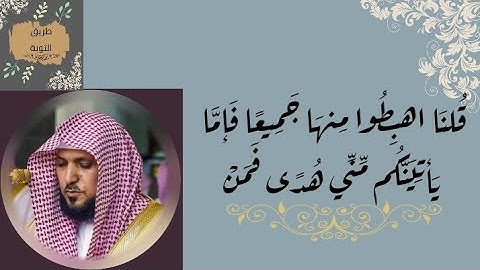 7# ماهر المعيقلي(( قلنا اهبطوا منها جميعا )) مكررة 10 مرات سورة البقرة