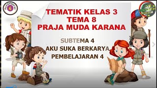 Kelas 3 Tematik : Tema 8 Subtema 4 Pembelajaran 4 (PRAJA MUDA KARANA)