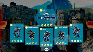 War Robots: Final Test | New Robot Raptor and UE Bulgasari & Shocktrain Gameplay