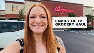 FAMILY OF 12 GROCERY HAUL!