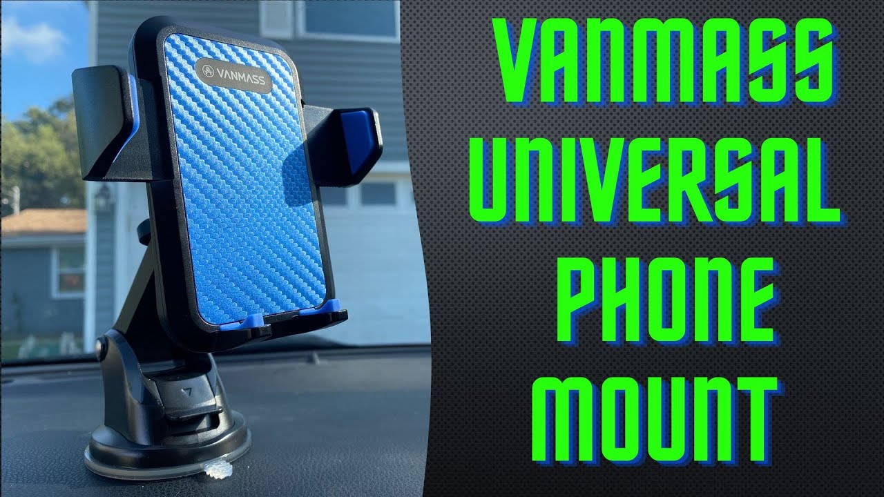 Universal Cell Phone Holder for Car // VANMASS Car Phone Mount Review 