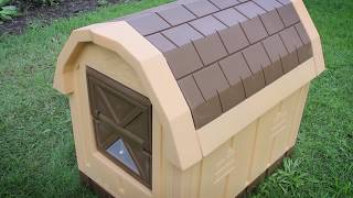 ASL Solutions  Dog Palace Insulated Doghouse Product Features