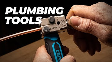 13 geweldige loodgietersgereedschappen die elke professional moet hebben