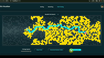 Path Finding Visualizer | EEs Visualizer Simple Web App (Tagalog)