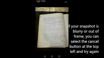 How to Scan Your Assignments using the Google Classroom app