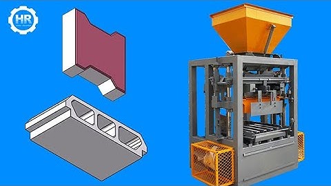 The 389th semi automatic Chb concrete hollow brick machine testing block density for shipment