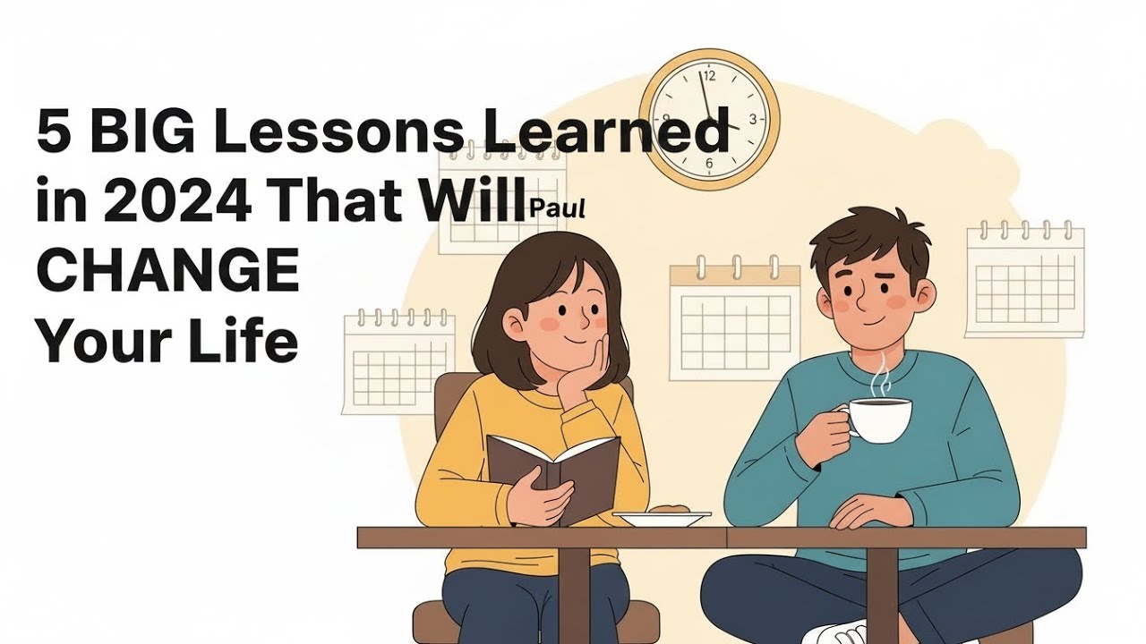 5 BIG Lessons Learned in 2024 That Will CHANGE Your Life - YouTube