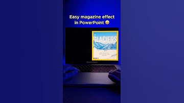 Magazine effect in PowerPoint 😍 #powerpoint #student #study