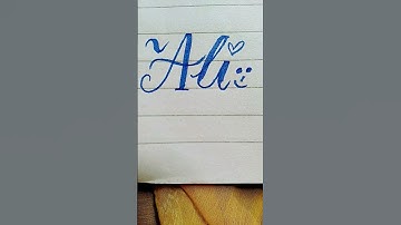 How to write with Cut Marker Beautiful name writing ✍😍😊LEARNER CLUB 🥰