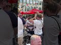 Norway fans meet Tartan Army ahead of their game in Boston