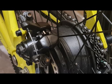 كيفية معالجة صوت احتكاك الفرامل بالقرص للدراجة الهوائية 