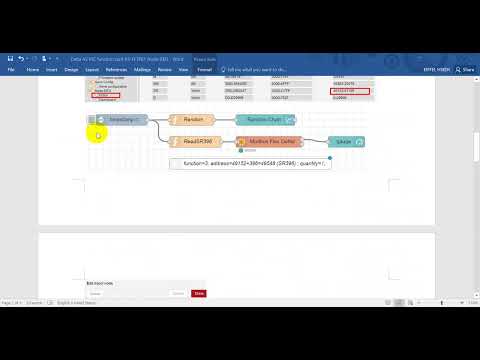 Delta AS PLC function card AS-FFTP01 Node-RED