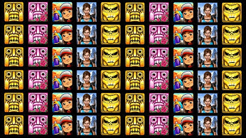 Top 5 Endless Run #46 - Temple Run 2 Vs Temple Run 2 Vs Subway Surfers Vs Lara Croft Vs Zombie Run
