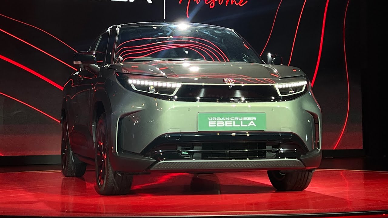 Toyota Urban Cruiser Ebella - Looks Better Than eVitara But No Pricing | 