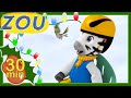 Zou in English 🎄PLAYING IN THE SNOW☃️ 30 min COMPILATION 🎁Cartoons for kids