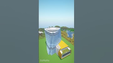 Shanghai Tower Minecraft Timelapse |  #minecraftbuilding #minecraft