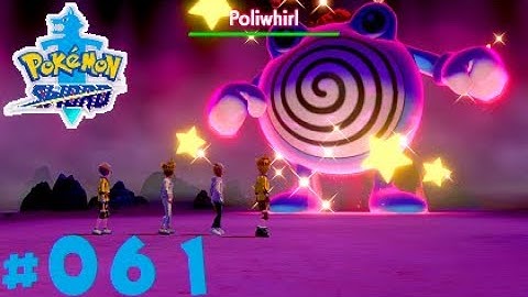 Pokemon Sword Shiny Dynamax Poliwhirl Raid & Catch