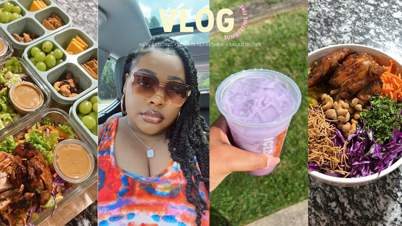 VLOG NO MORE INSECURITIES, NEW BEDDING, DUNKIN REFRESHER, TERIYAKI