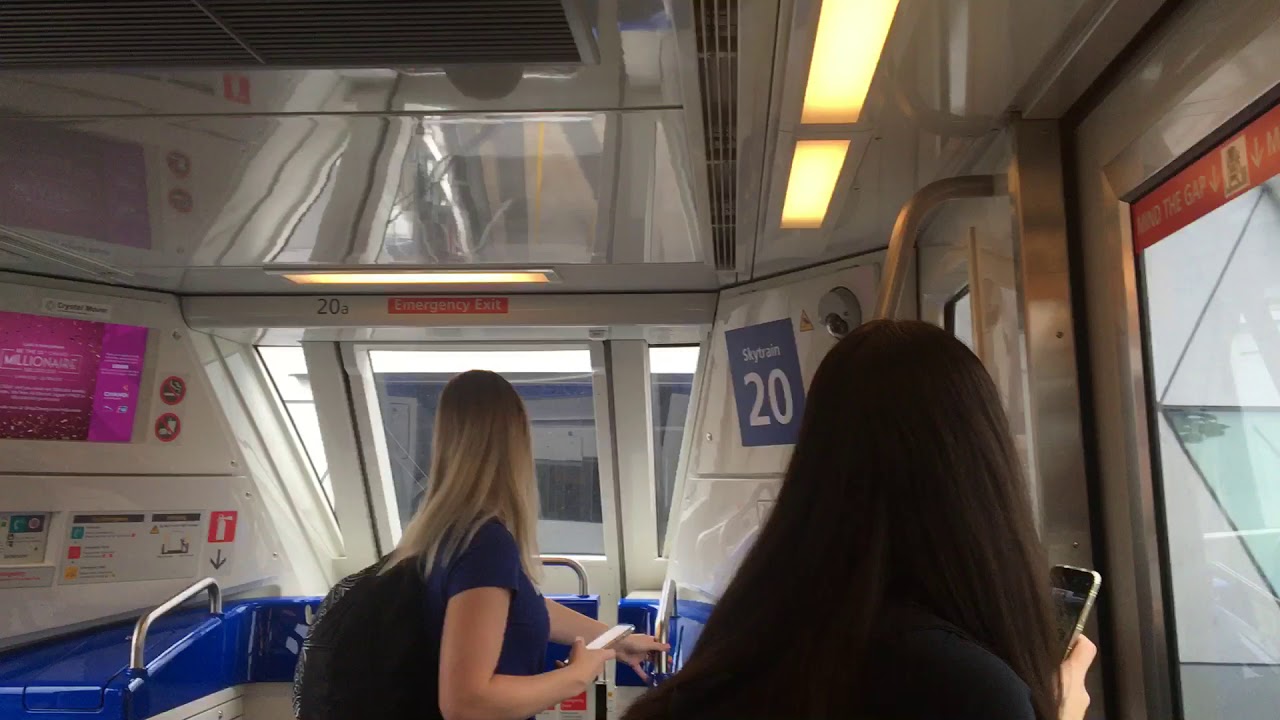 Jewel Changi Airport Train Ride - YouTube