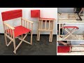 Silla Director De Madera Muy Bonita y Facil de Hacer - Tutorial de Carpinteria