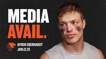 BC Lions Wide Receiver Ayden Eberhardt | Post-Game | June.12.25