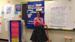 3rd Period Spanish One - Calendar and Reading Options - 9/25/2017