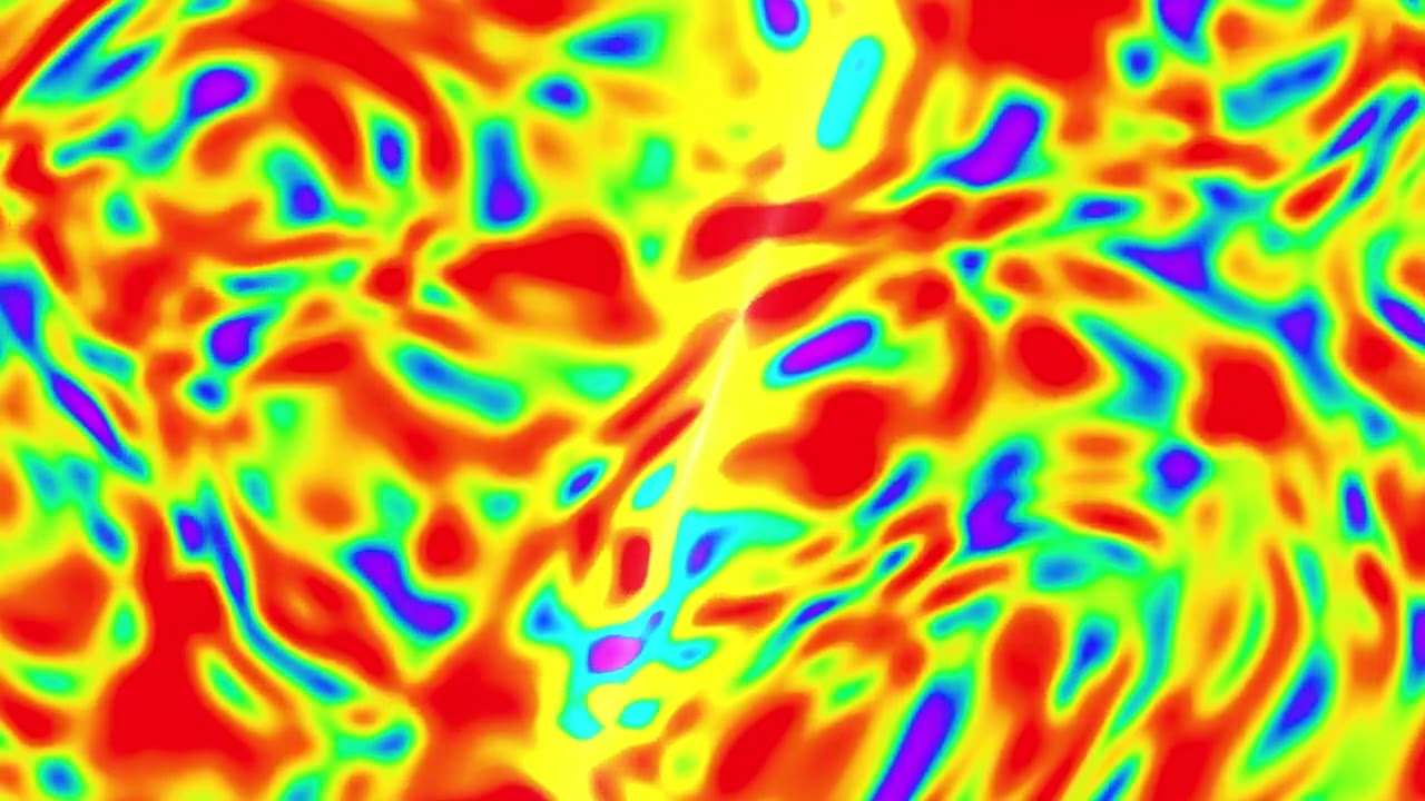 Blender 4.0.2 - Abstract Wavy Animated Material Rainbow