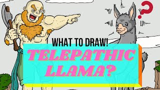 What To Draw? | Psychic Llama | iPad Drawing screenshot 4