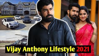 Vijay Anthony Lifestyle 2021,Biography,Wife,House,Income,New Movies,Networth \& Car Collection