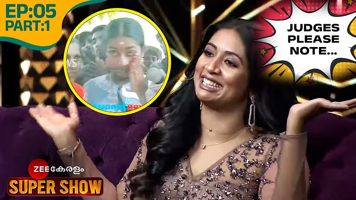 കടന്ന് വന്ന വഴികൾ ഓർത്ത് നവ്യ! - @zeekeralam Super Show | Ep 5 Part 1 | Navya Nair, Suraj V