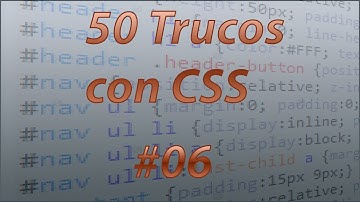 6. 50 trucos con CSS - Estandarización gráfica con hojas de estilos  [Fundamentos de CSS]